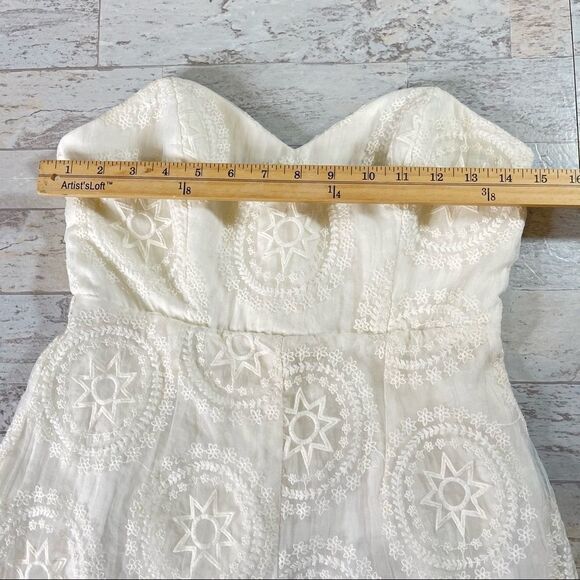 Stone Cold Fox Off White Folsom Jumper Romper Size 2 - Picture 12 of 16